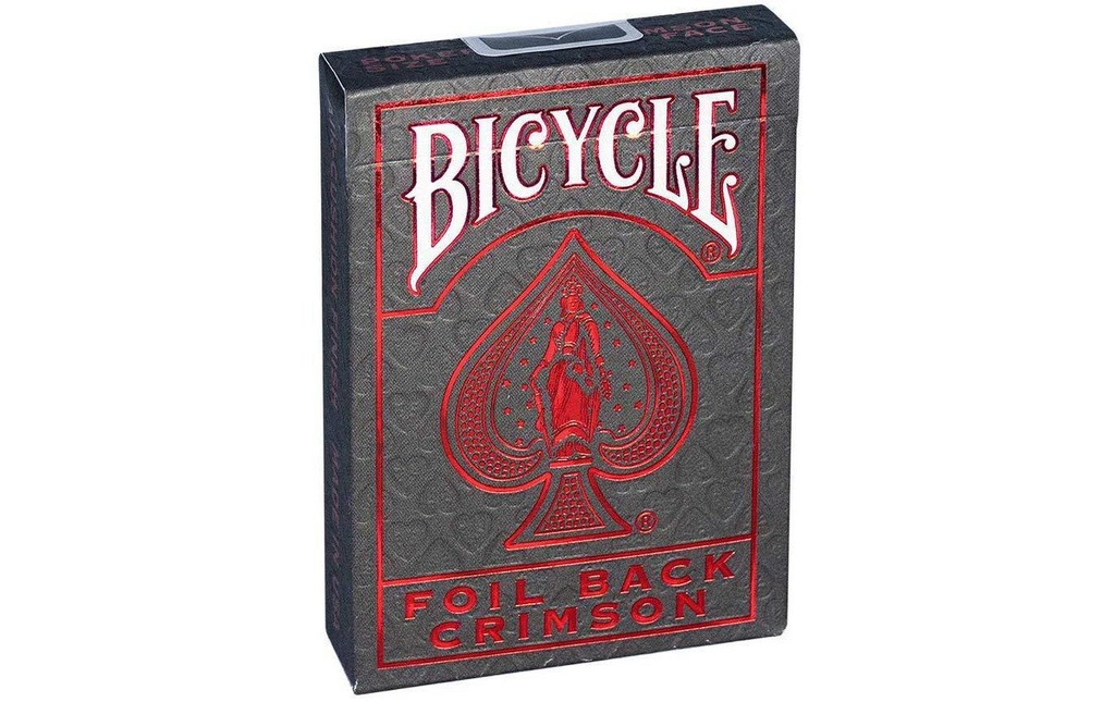 Bicycle Poker Cartes Bicycle Metalluxe Red