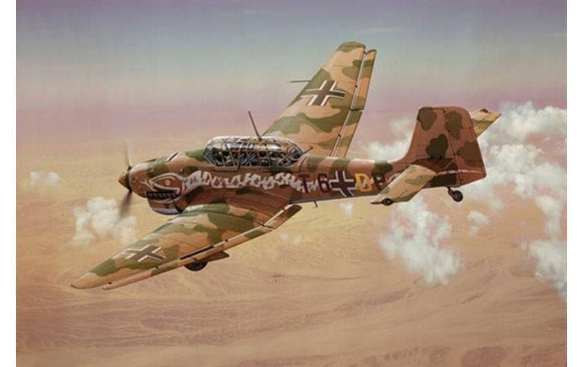 Italeri Kits de montage JU-87 B2 STUKA 1:72