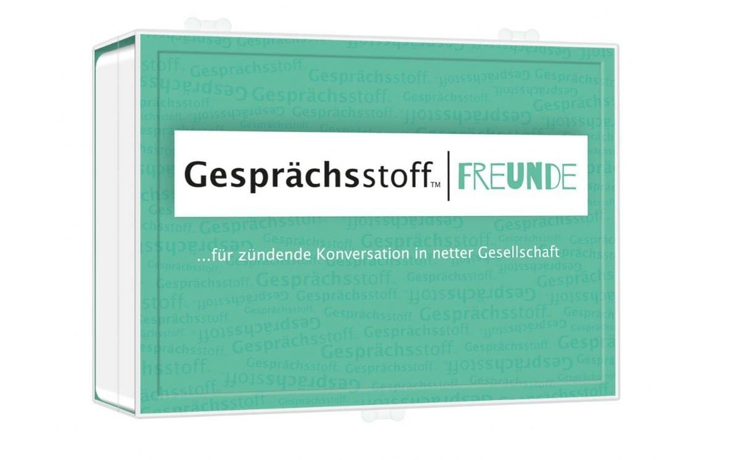 Kylskapspoesi AB Jeux de cartes Gesprächsstoff Freunde -DE-