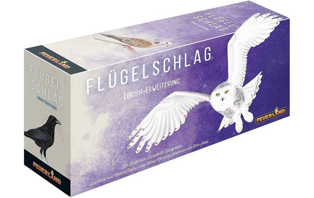 Feuerland Jeux de connaisseur Flügelschlag: Europa-Erweiterung