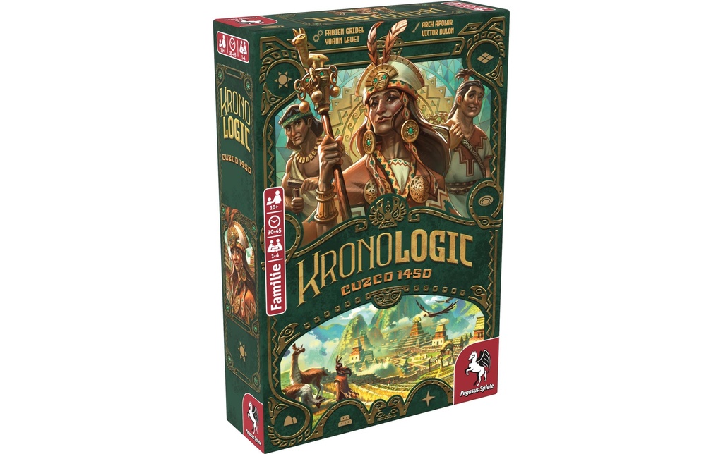Pegasus Spiele Jeux pour la famille Kronologic – Cuzco 1450 -DE-