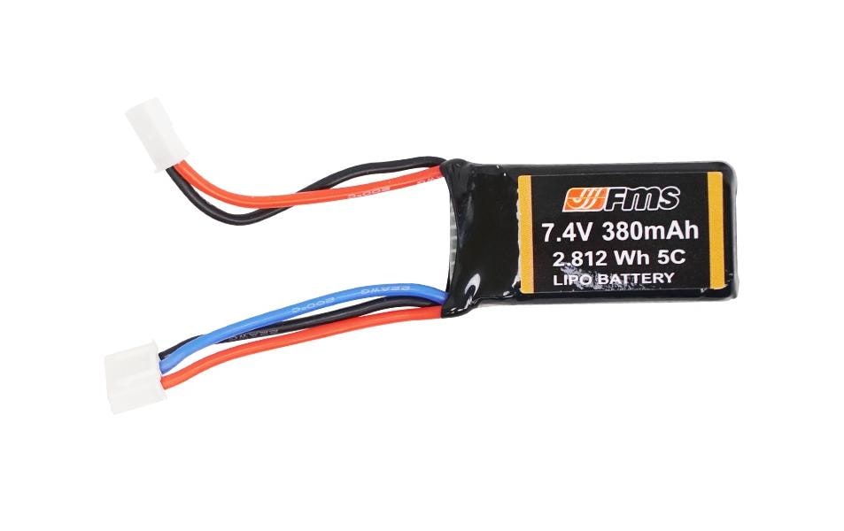 FMS Batterie RC LiPo 380 mAh 7.4 V 5C