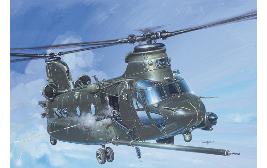 Italeri Kits de montage MH-47 E SOA Chinook 1:72