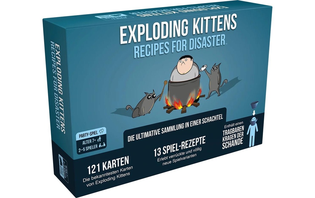 Asmodée Party game Exploding Kittens: Recipes for Disaster