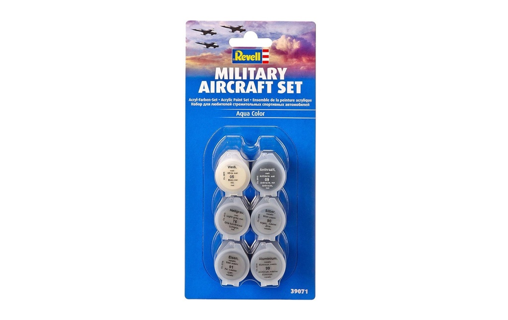 Revell Peinture acrylique Military Aircraft 39 071 set