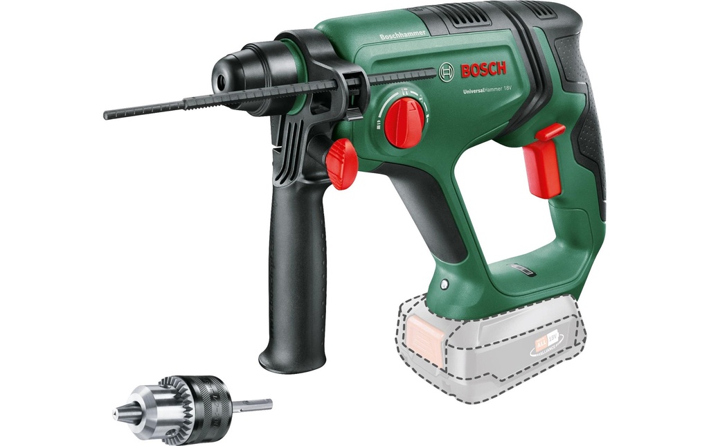 Bosch Marteau perforateur sans fil UniversalHammer 18 V