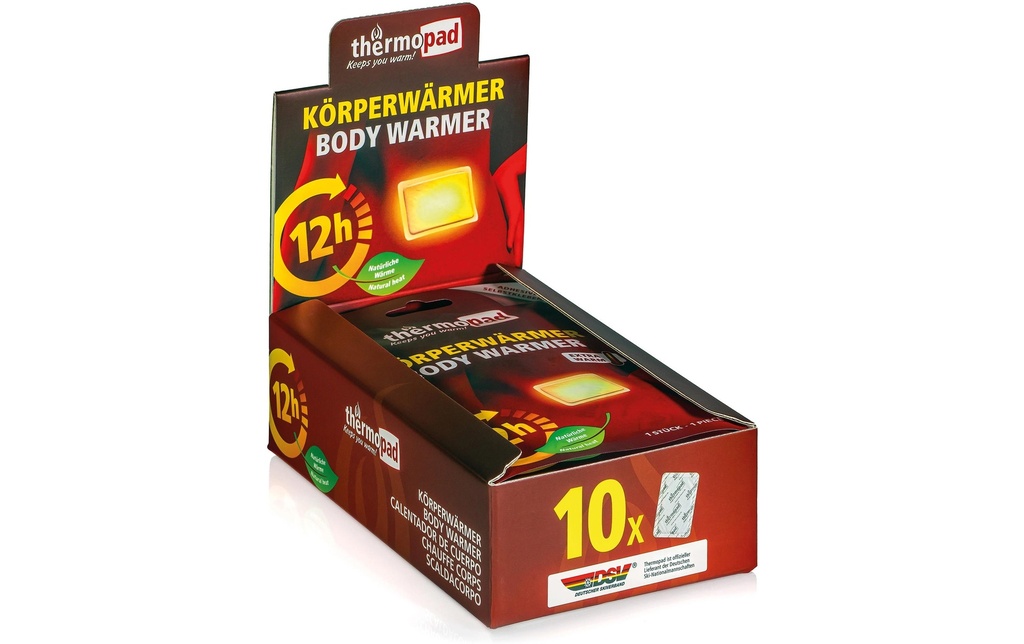 Thermopad multi Coussin chauffant Chauffe-dos 10 pièces