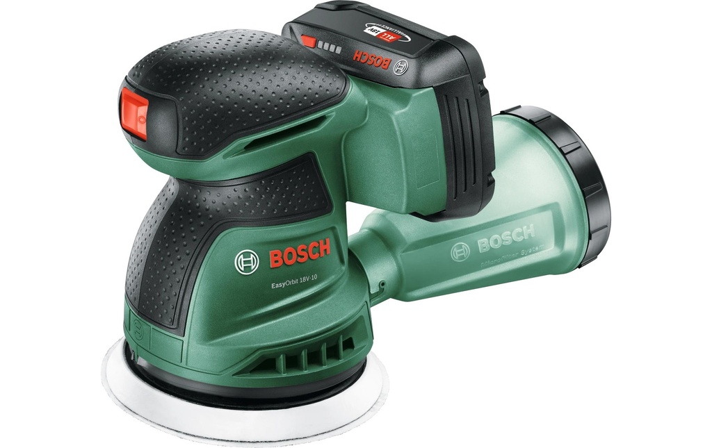 Bosch Ponceuses excentriques sans fil EasyOrbit 18 V-10 2.0 Ah
