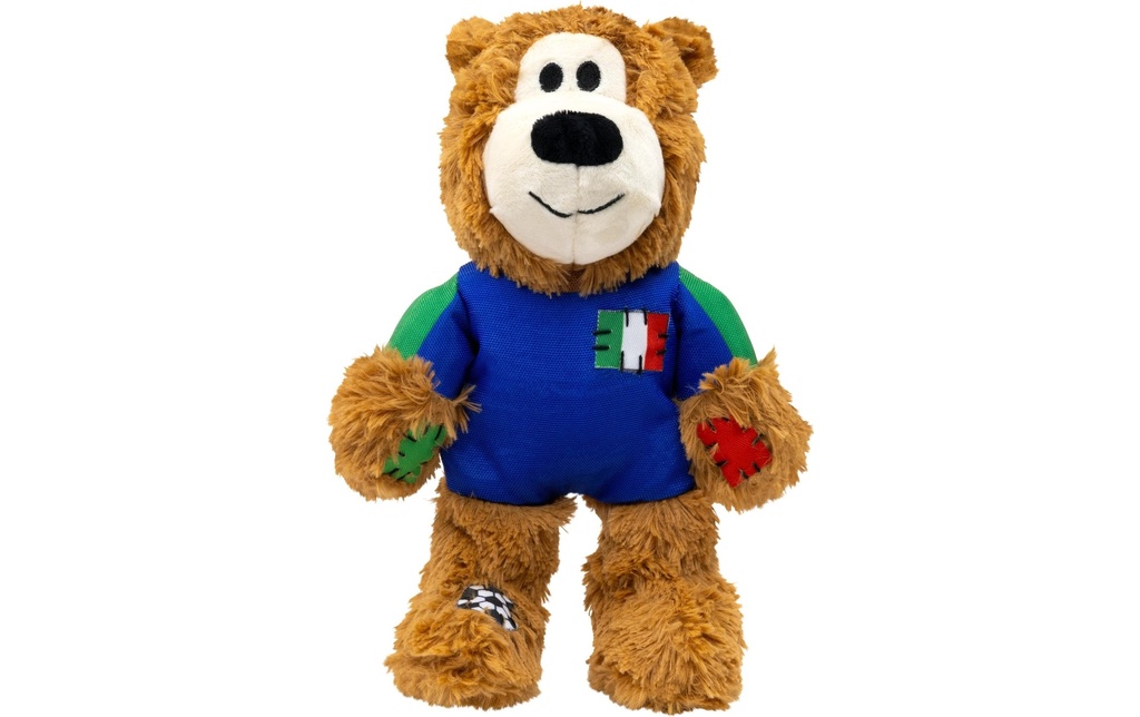 Kong Wild Knots ourson sportif, Italie M, 15 x 9 x 22 cm