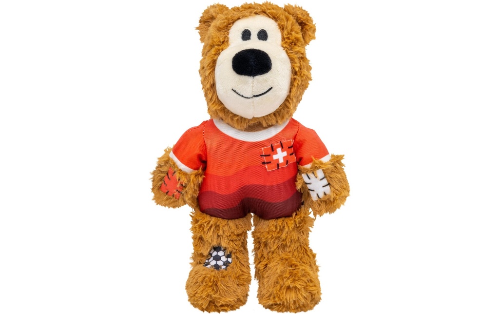 Kong Wild Knots Ours de sport, Suisse M, 15 x 9 x 22 cm
