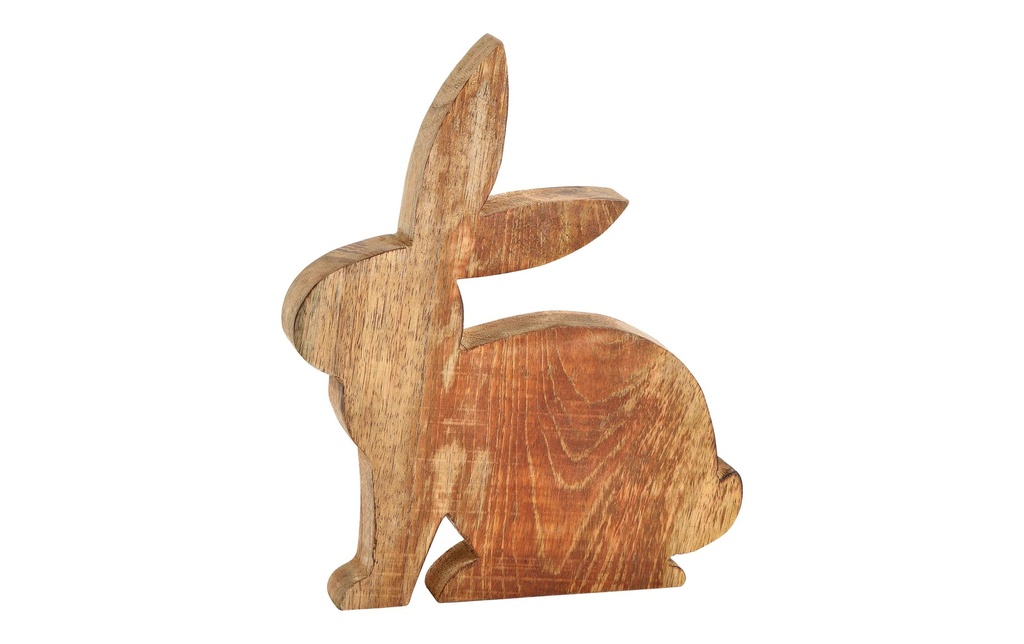 G. Wurm Présentoir Lapin 20 cm, Brun