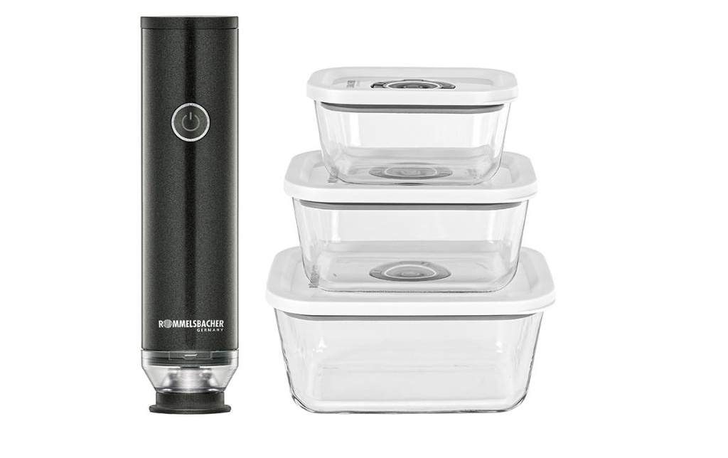 Rommelsbacher Machine sous vide manuelle VAC 25 Noir