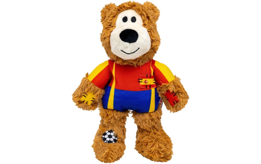 Kong Wild Knots Ourson sportif, Espagne M, 15 x 9 x 22 cm