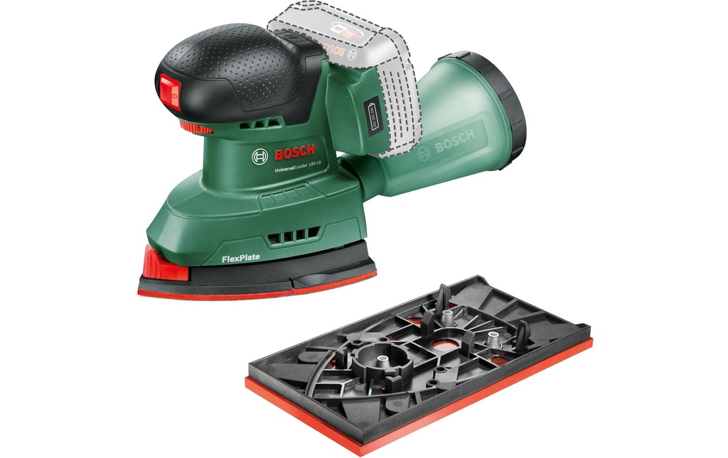 Bosch Ponceuses multifonctions sans fil  UniversalSander 18 V-10