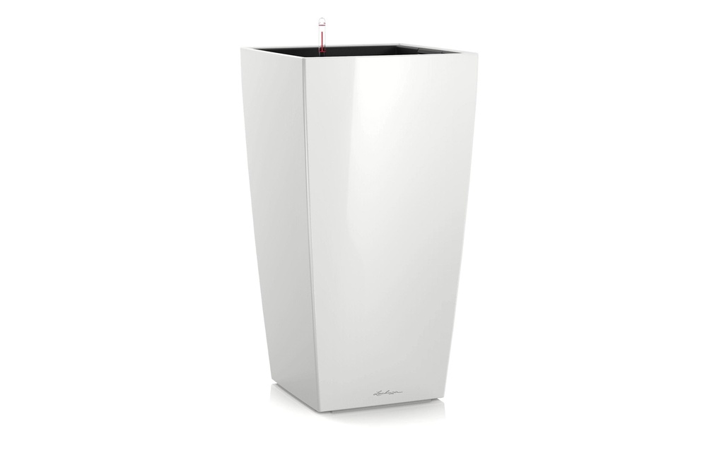 Lechuza Pot à fleur Cubico Premium 22 Blanc