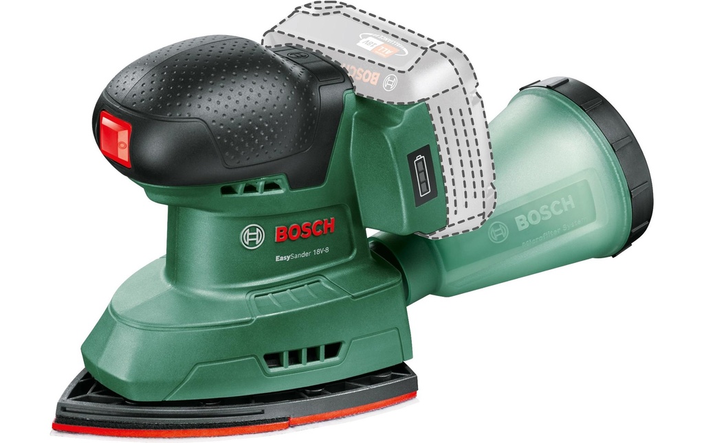 Bosch Ponceuses multifonctions sans fil  EasySander 18 V-8