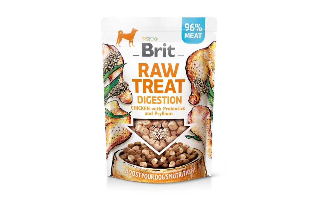 Brit Friandise Raw Treat Poulet Digestion 40 g