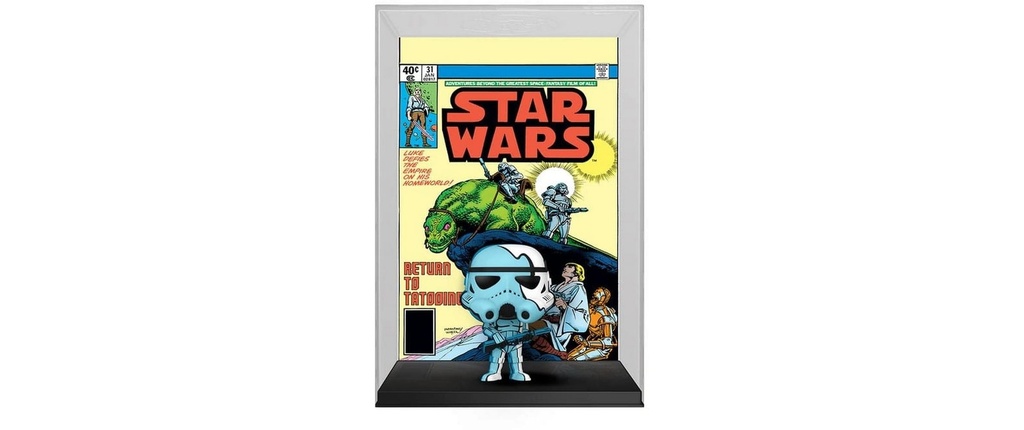 Funko Figurine POP! Star Wars: Couverture de bande dessinée Stormtrooper