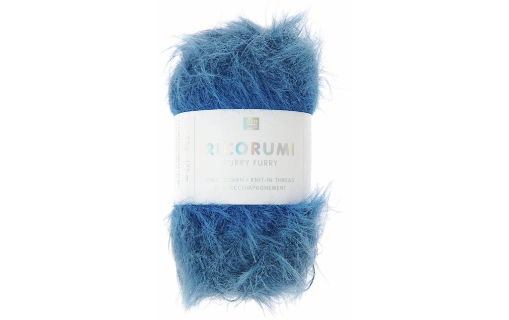 Rico Design Laine Ricorumi Furry Furry Bleu nuit