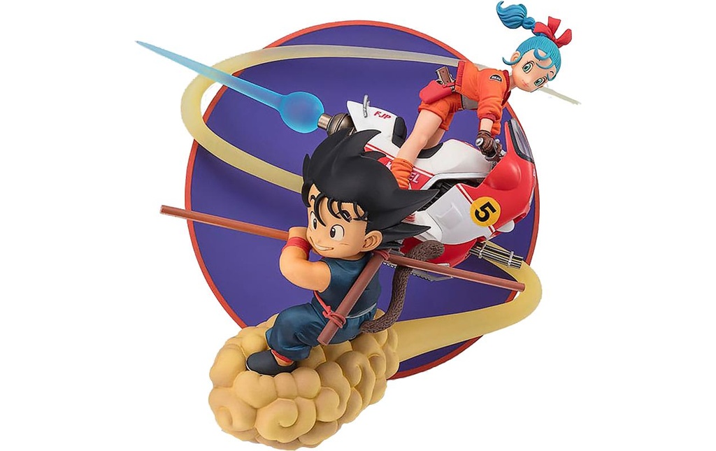 Tamashii Nations Figurine Dragon Ball Son Goku & Bulma