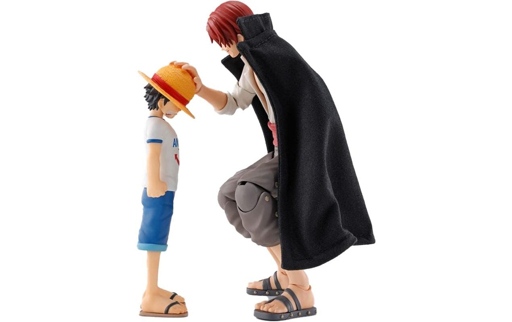Tamashii Nations Figurine One Piece Shanks & Monkey D Luffy Enfance
