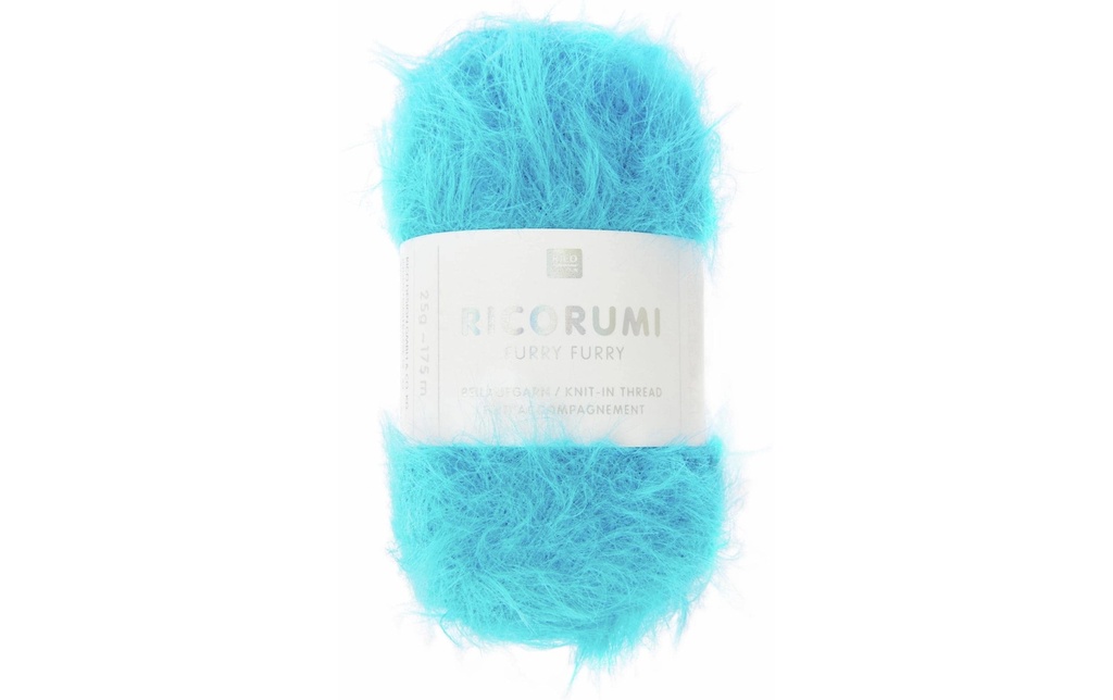 Rico Design Laine Ricorumi Furry Furry Bleu ciel