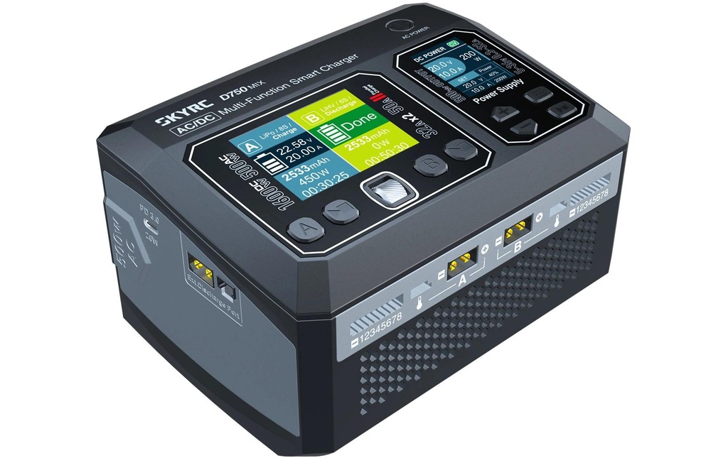SKYRC Chargeur D750 MIX 32 A LiPo