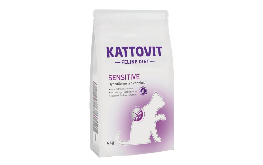 Kattovit Aliments secs Feline Diet Sensitive 4 kg