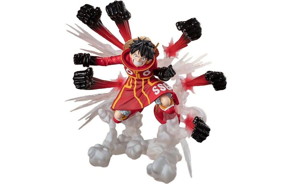 Tamashii Nations Figure One Piece Monkey D. Luffy Gum Gum Hawk Gatling