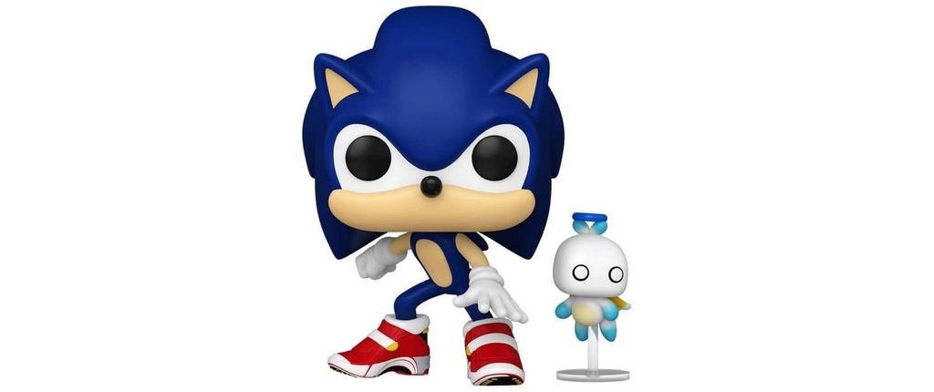Funko Figurine POP! Gaming: Sonic avec Chao