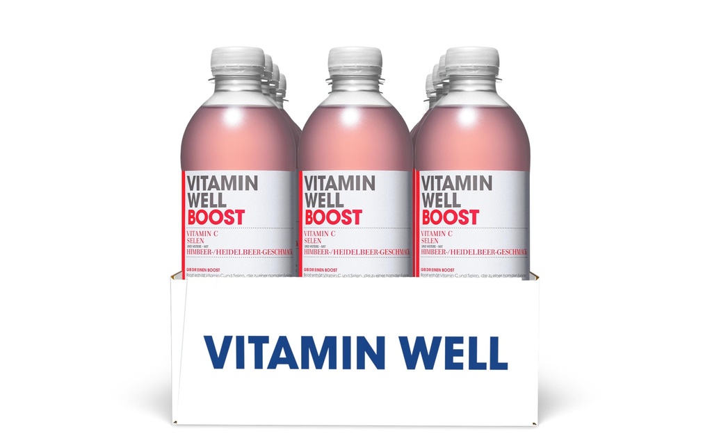 VITAMIN WELL Boisson Boost 12 x 0.5 l