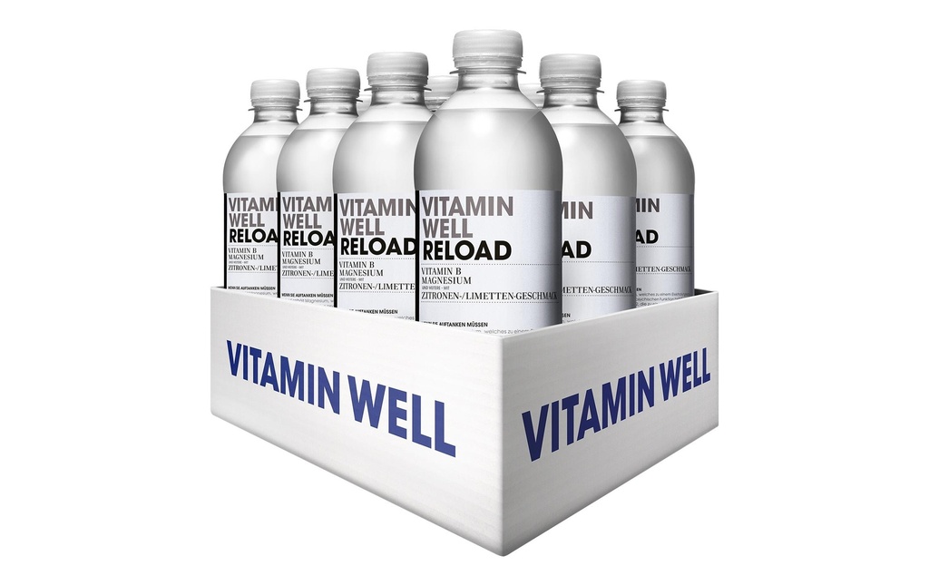 VITAMIN WELL Boisson Reload 12 x 0.5 l