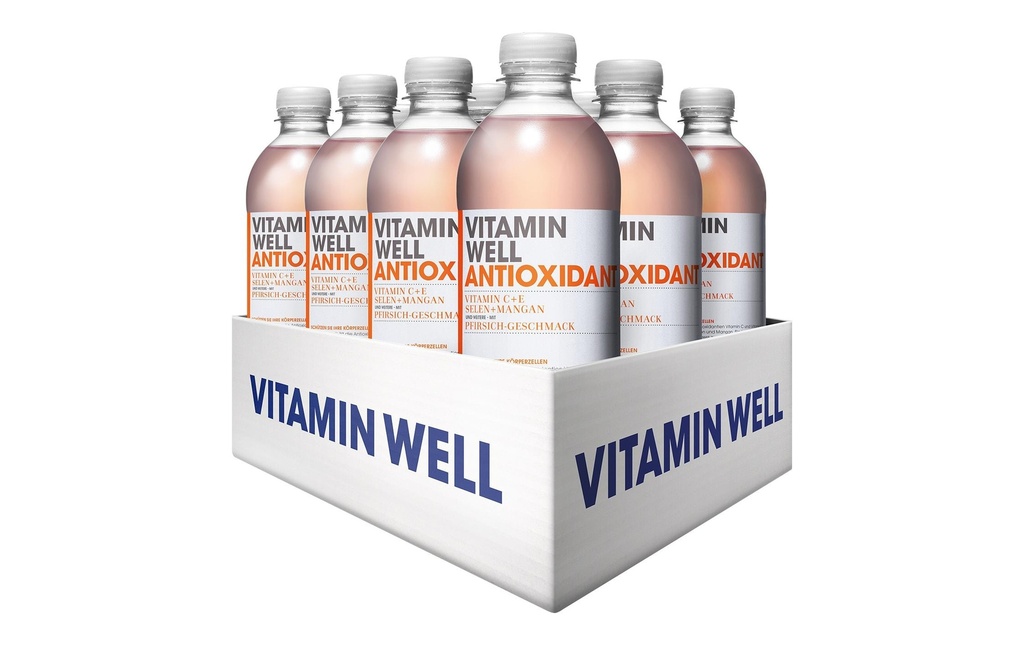 VITAMIN WELL Boisson Antioxidant 12 x 0.5 l