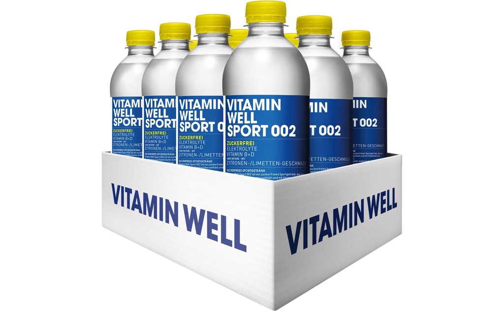 VITAMIN WELL Boisson sportive Vitamin Well Électrolytes 12 x 0,5 l