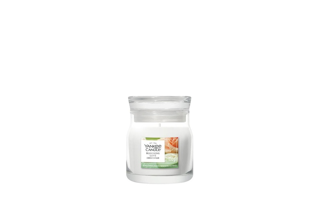 Yankee Candle Signature Bougie parfumée Blooming Love Signature Small Jar