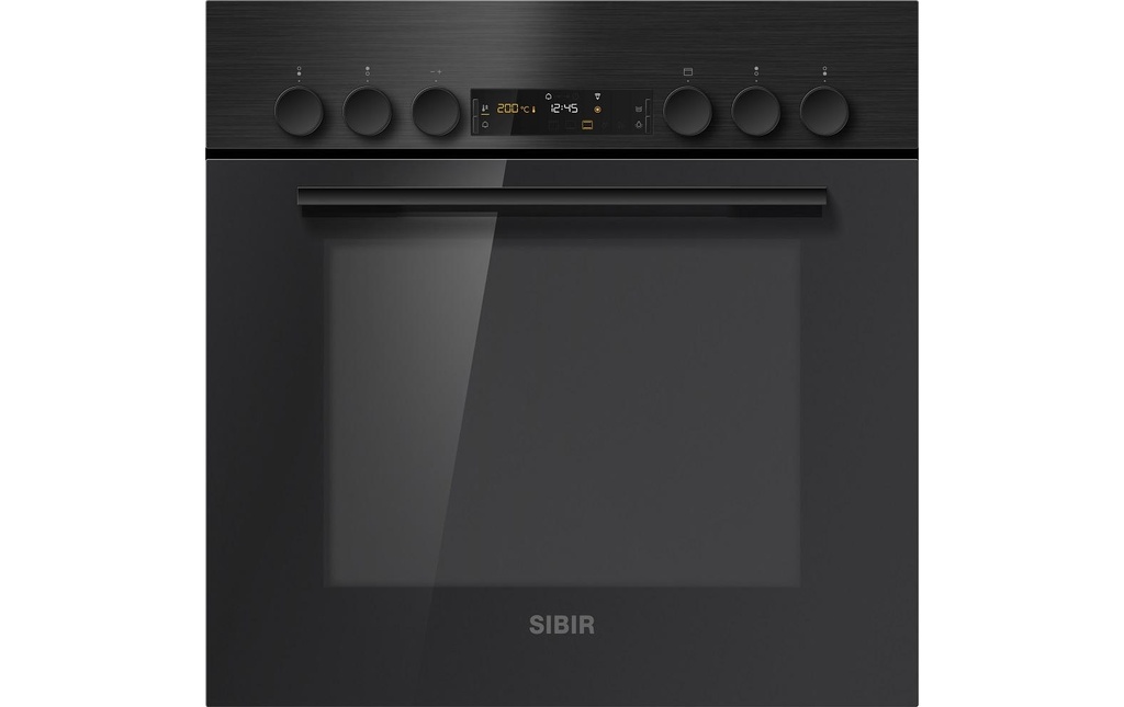 Sibir Four encastré EH Tritherm 4 V400 22029/60 EU 60, Noir/Nero