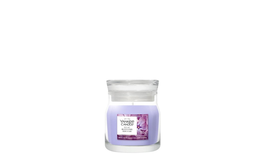 Yankee Candle Signature Bougie parfumée Lilac Blossoms Signature Small Jar