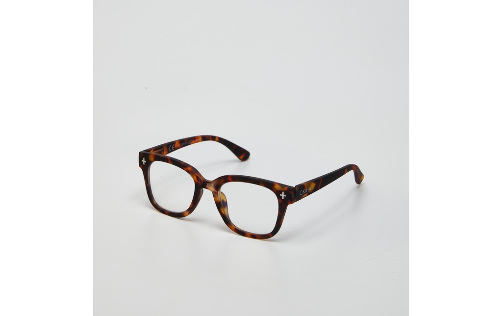 OKKIA Lunettes de lecture Giovanni Classic Havanna,  1,00