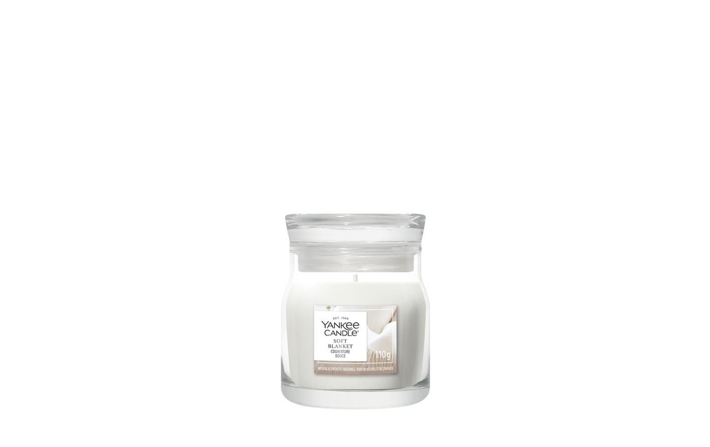 Yankee Candle Signature Bougie parfumée Soft Blanket Signature Small Jar
