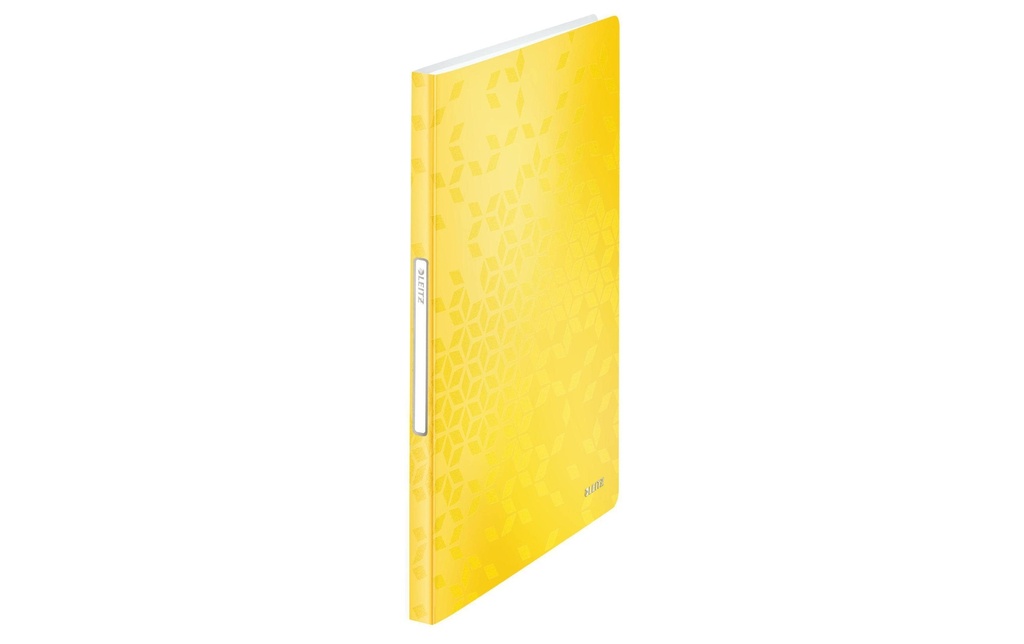 LEITZ Livre prés.WOW A4 40po.jaune