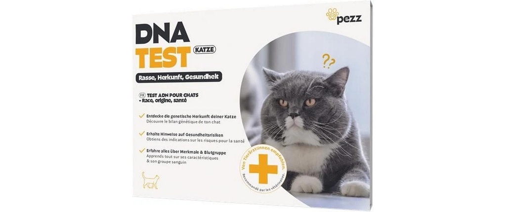 pezz Test ADN pour déterminer la race du chat