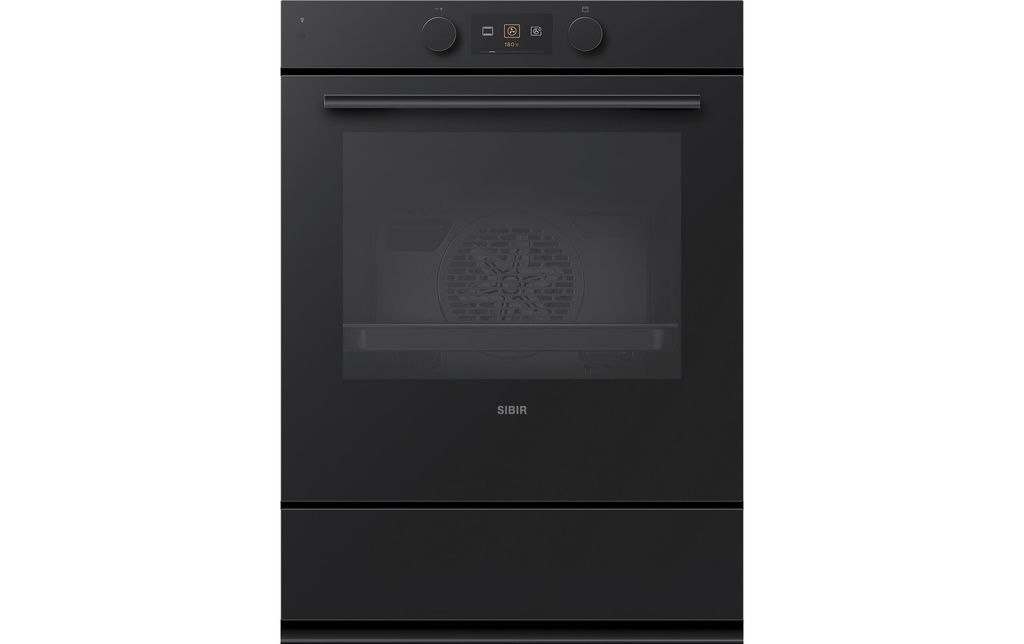 Sibir Four encastré EB Tritherm V600 2024 CH 55, Nero