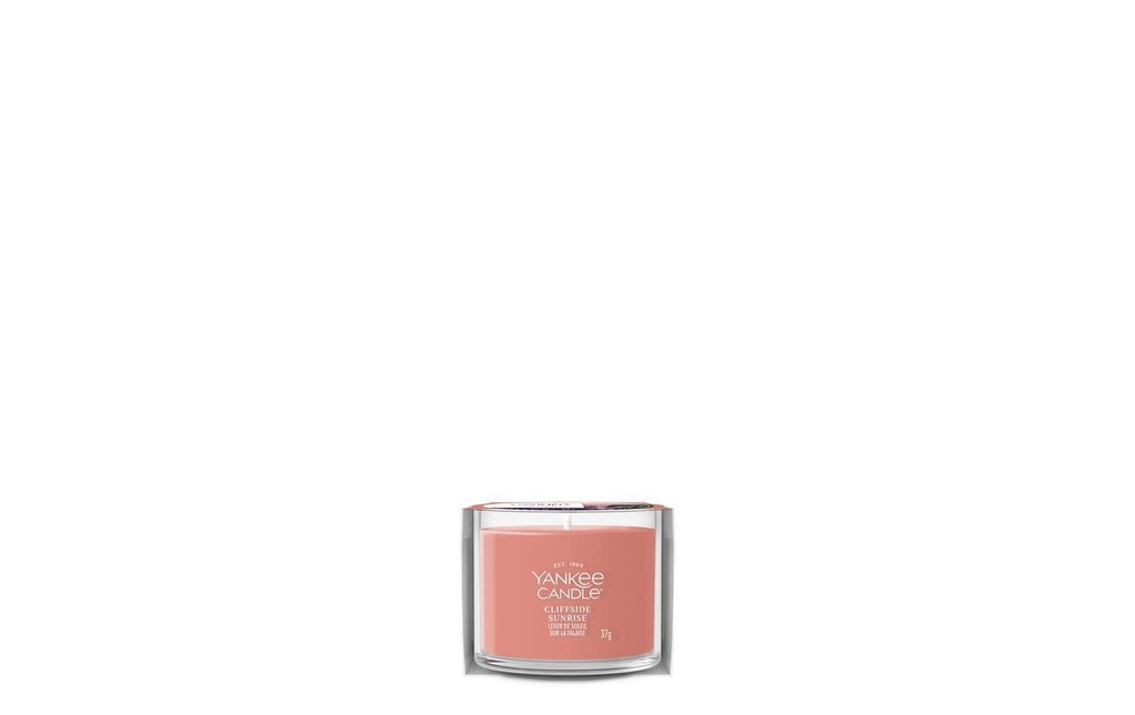 Yankee Candle Signature Bougie parfumée Cliffside Sunrise Signature Filled Votive