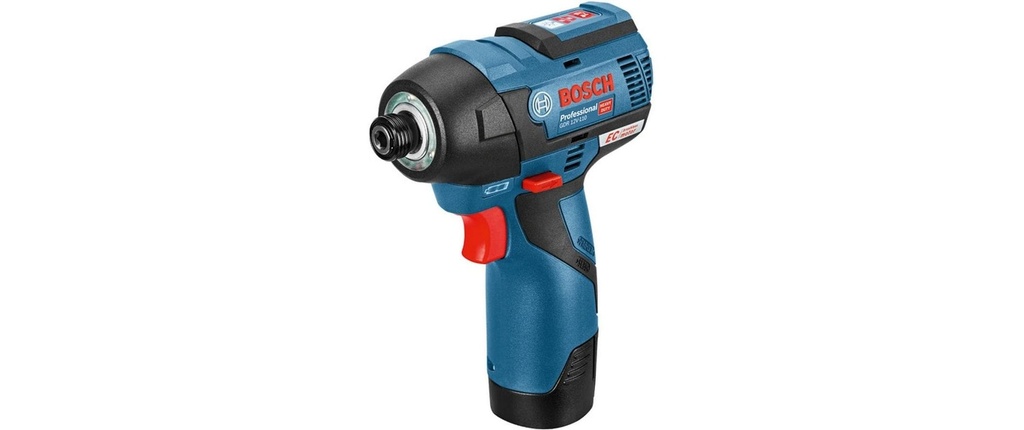 Bosch Professional Clés à chocs sans fil GDR 12 V-110 + 2 x 3.0 Ah + L-Boxx