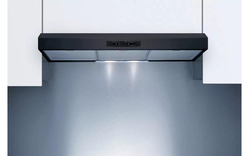 Sibir Hotte sous-encastrable AiroClear encastré V200 nero 3 Marches