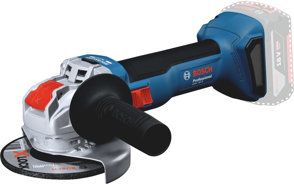 Bosch Professional Meuleuse d’angle GWX 18 V-8 125 mm 18 V X-LOCK