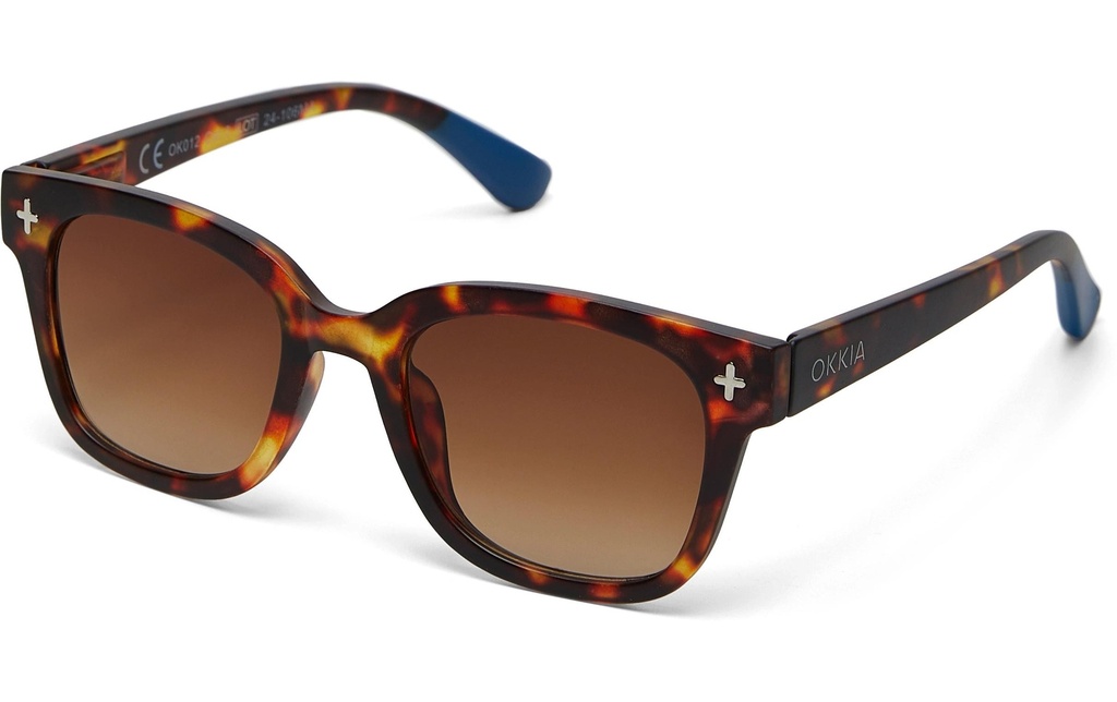OKKIA Lunettes de soleil Giovanni Classic Havana