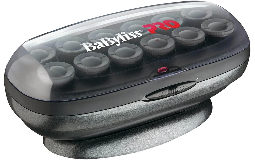 BabylissPRO Bigoudi chauffant BAB3025E 12 rouleaux jumbo 38 mm céramique