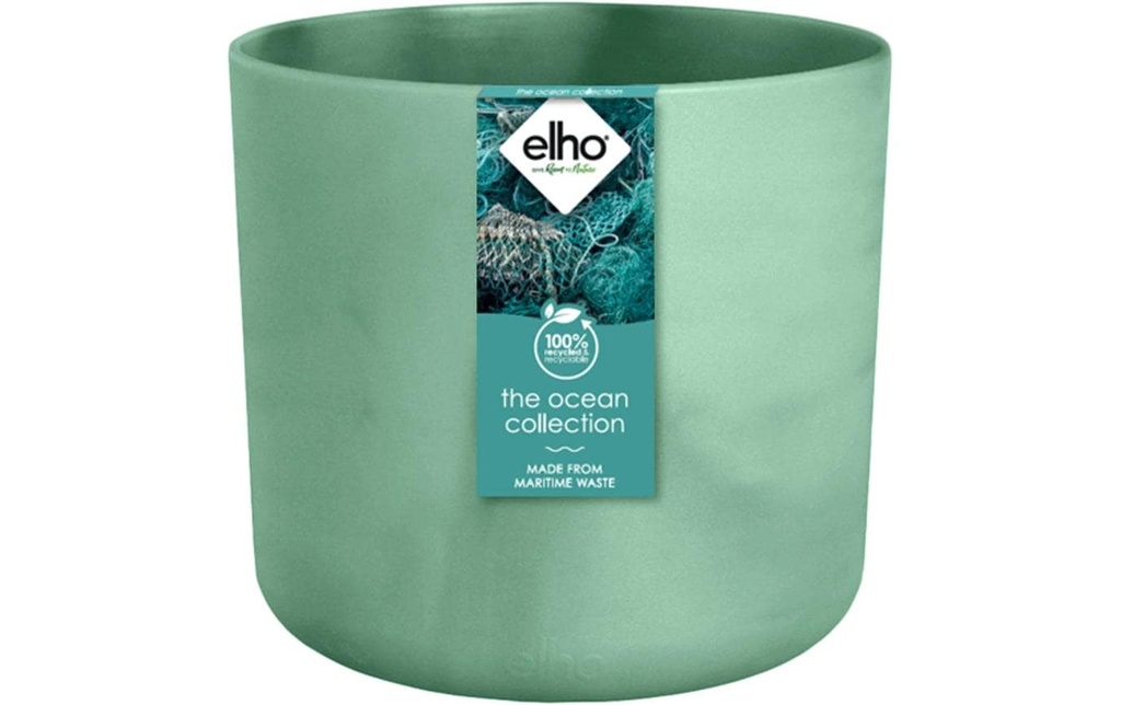 Elho Pot de fleur The Ocean 1.6 l, Vert Pacifique