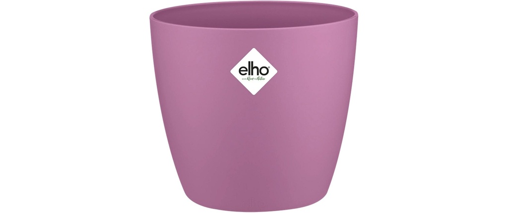 Elho Pot de fleur Brussels mini, rond, 0.5 l, Violet